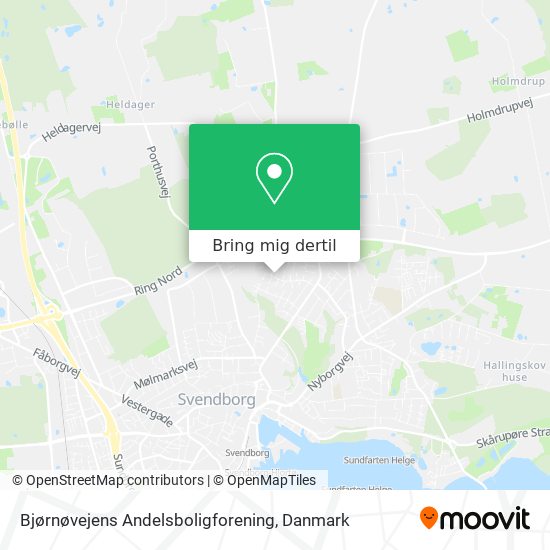 Bjørnøvejens Andelsboligforening kort
