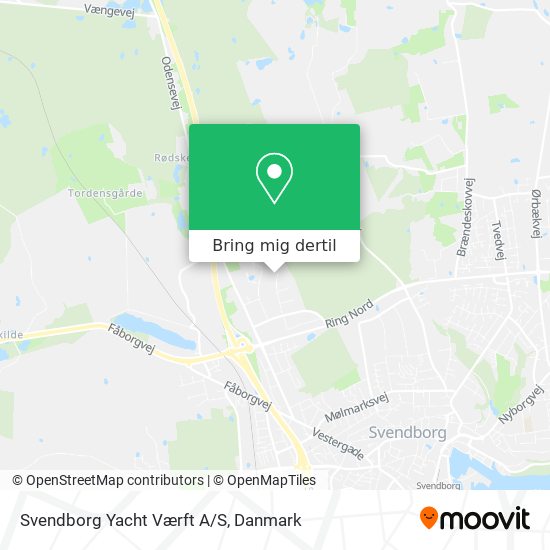Svendborg Yacht Værft A/S kort