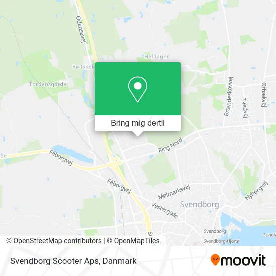 Svendborg Scooter Aps kort