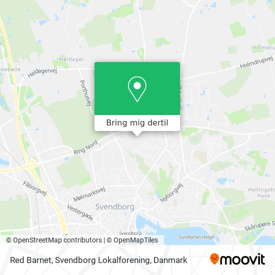 Red Barnet, Svendborg Lokalforening kort