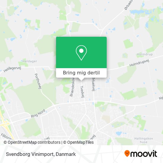 Svendborg Vinimport kort