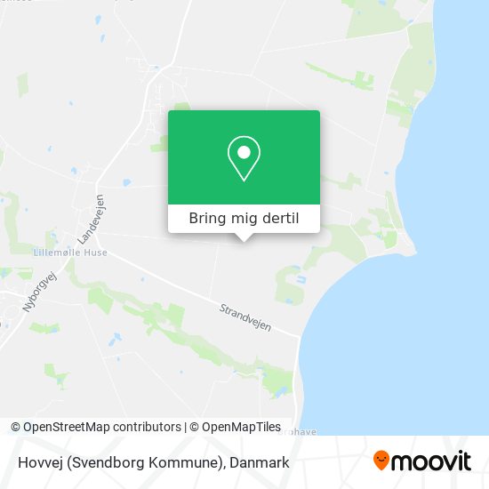 Hovvej (Svendborg Kommune) kort