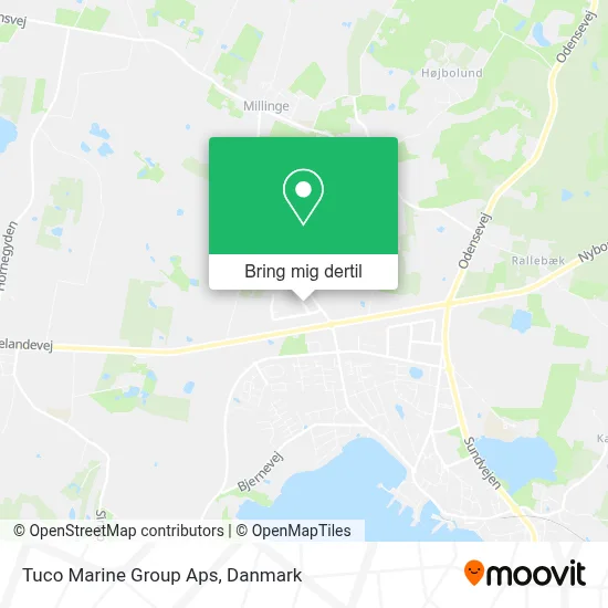 Tuco Marine Group Aps kort