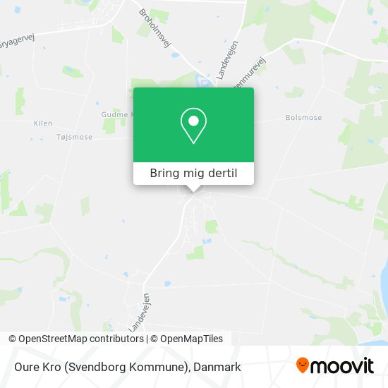 Oure Kro (Svendborg Kommune) kort
