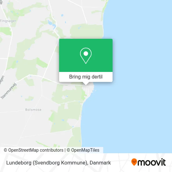Lundeborg (Svendborg Kommune) kort