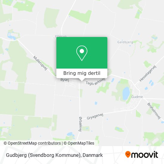 Gudbjerg (Svendborg Kommune) kort