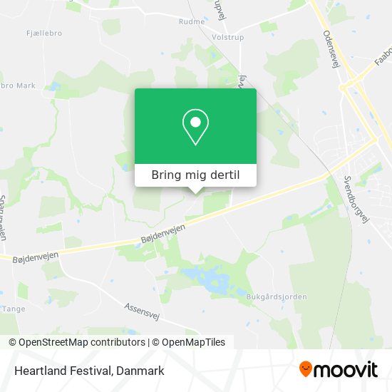Heartland Festival kort