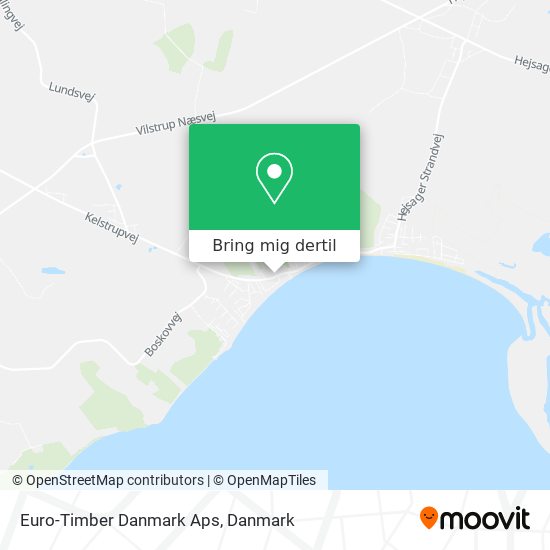 Euro-Timber Danmark Aps kort