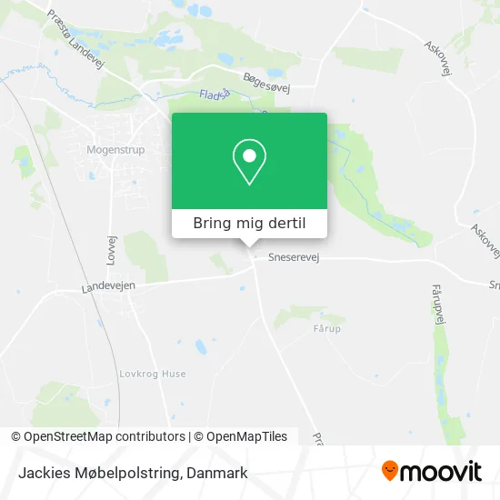 Jackies Møbelpolstring kort