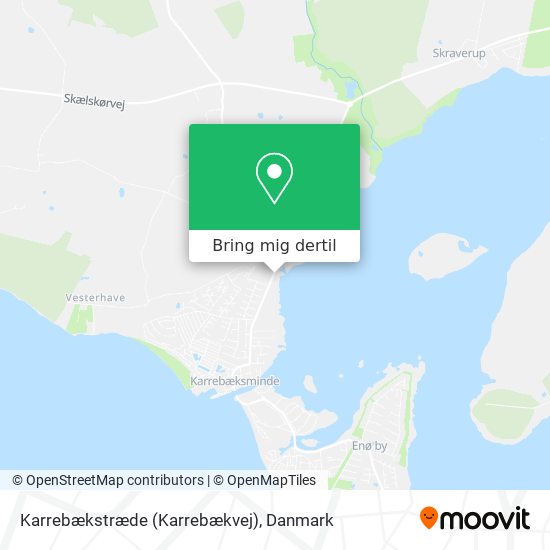 Karrebækstræde (Karrebækvej) kort