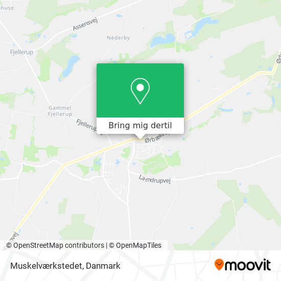Muskelværkstedet kort