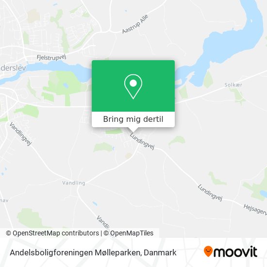 Andelsboligforeningen Mølleparken kort