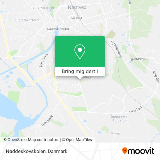 Nøddeskovskolen kort