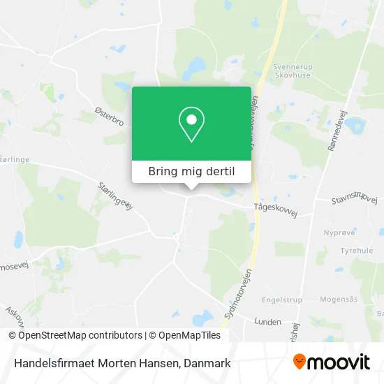 Handelsfirmaet Morten Hansen kort