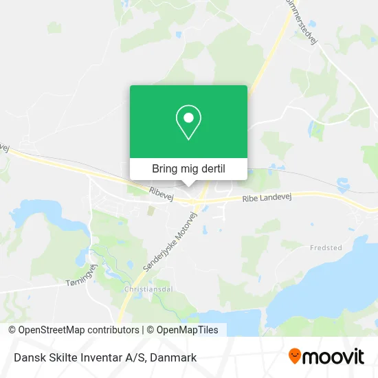 Dansk Skilte Inventar A/S kort