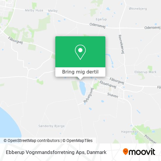 Ebberup Vognmandsforretning Aps kort