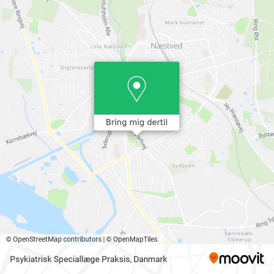 Psykiatrisk Speciallæge Praksis kort