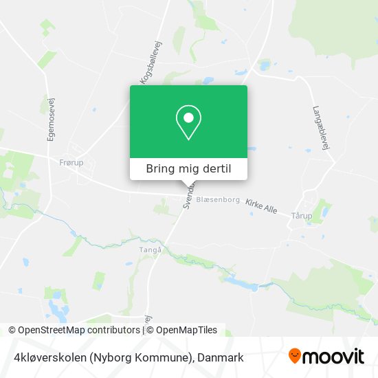 4kløverskolen (Nyborg Kommune) kort