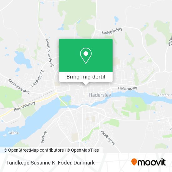 Tandlæge Susanne K. Foder kort