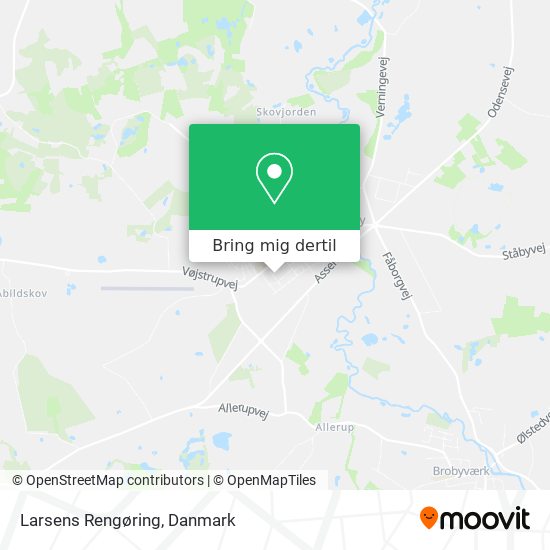 Larsens Rengøring kort