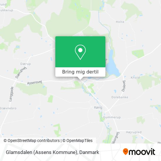 Glamsdalen (Assens Kommune) kort