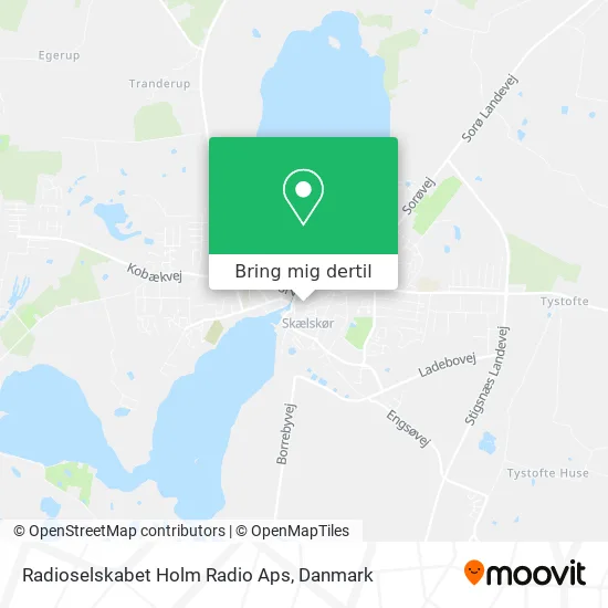 Radioselskabet Holm Radio Aps kort