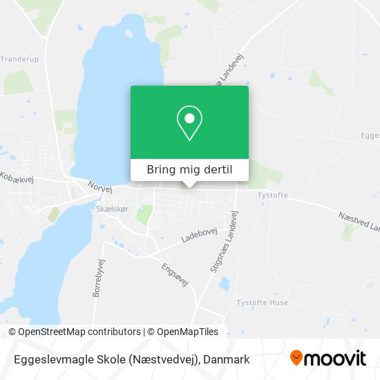 Eggeslevmagle Skole (Næstvedvej) kort