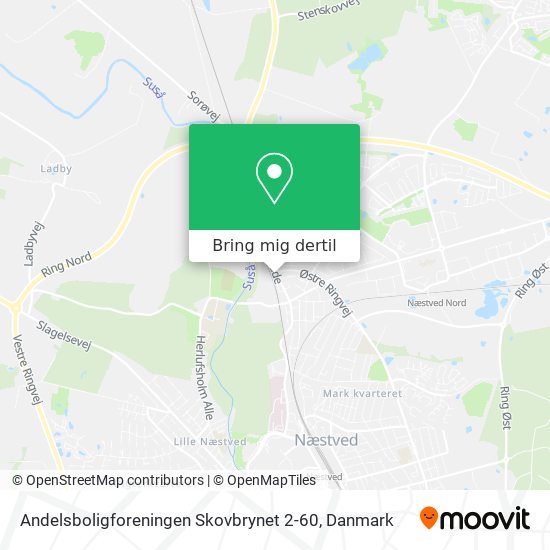 Andelsboligforeningen Skovbrynet 2-60 kort