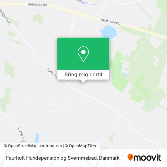 Faurholt Hundepension og Svømmebad kort