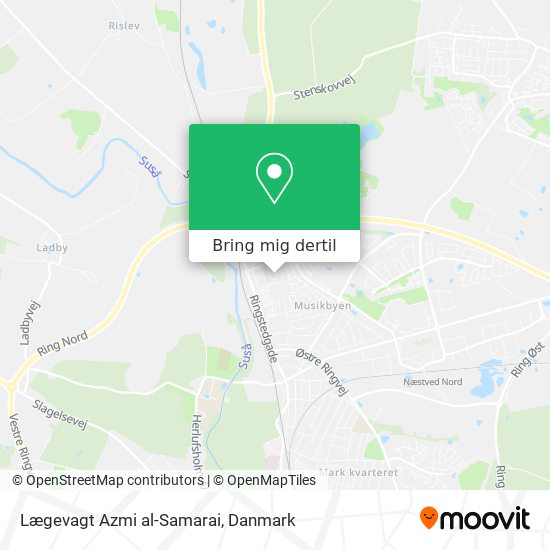 Lægevagt Azmi al-Samarai kort