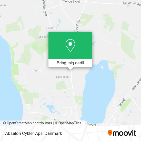 Absalon Cykler Aps kort