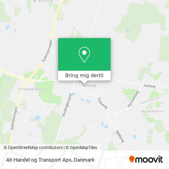 Ah Handel og Transport Aps kort