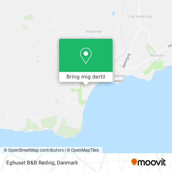 Eghuset B&B Rødvig kort
