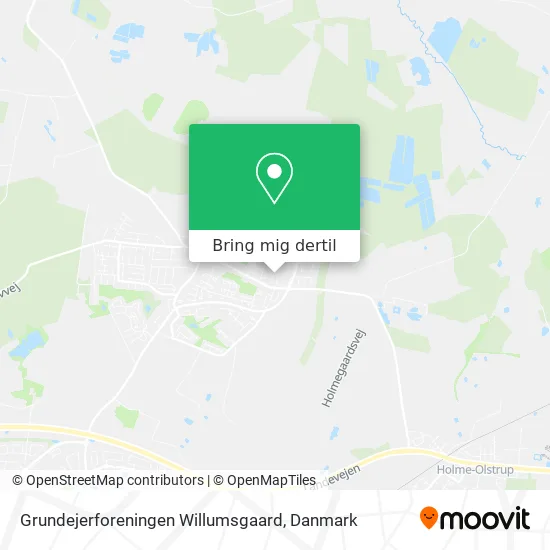 Grundejerforeningen Willumsgaard kort