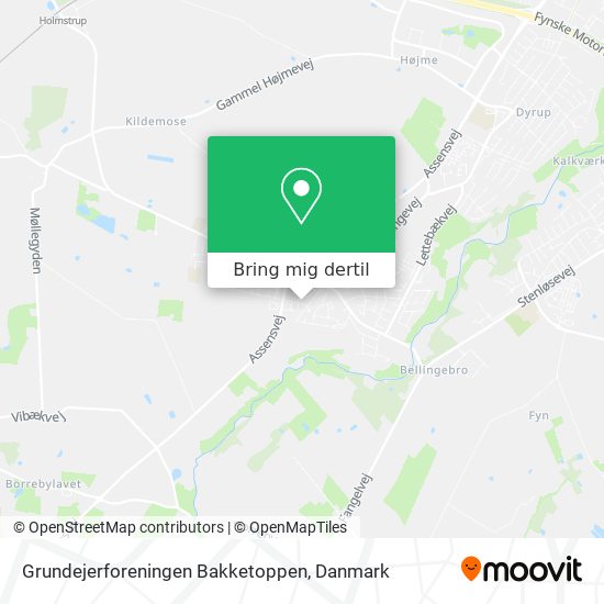 Grundejerforeningen Bakketoppen kort