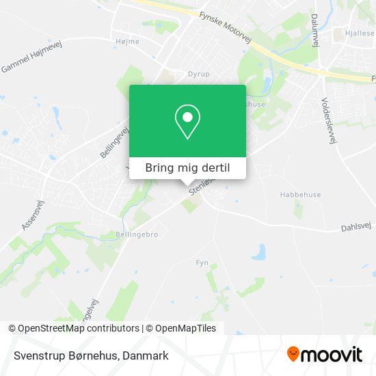 Svenstrup Børnehus kort