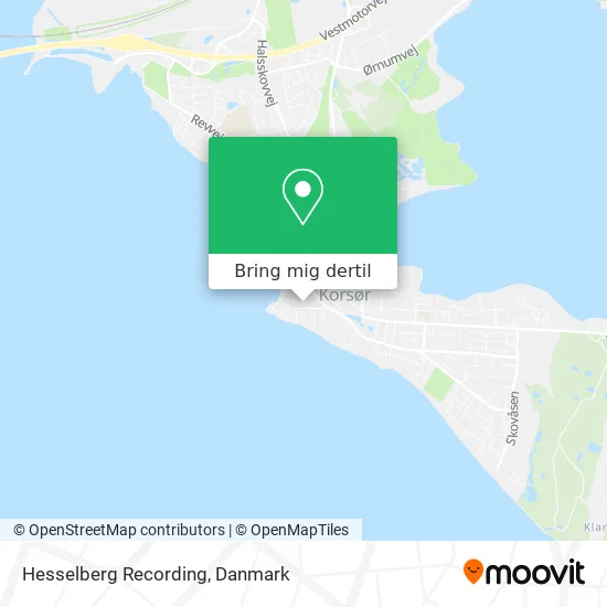 Hesselberg Recording kort