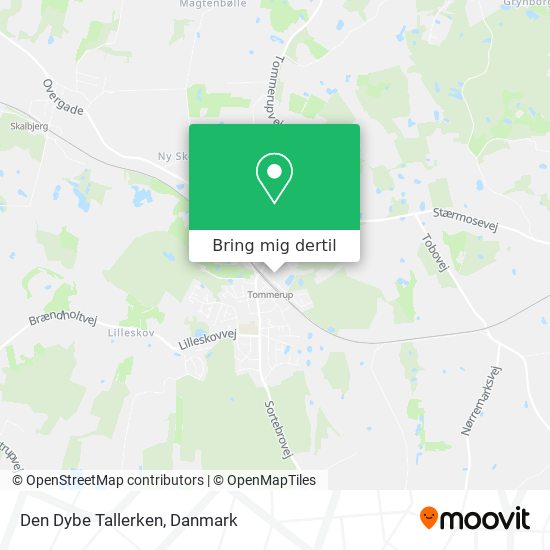 Den Dybe Tallerken kort