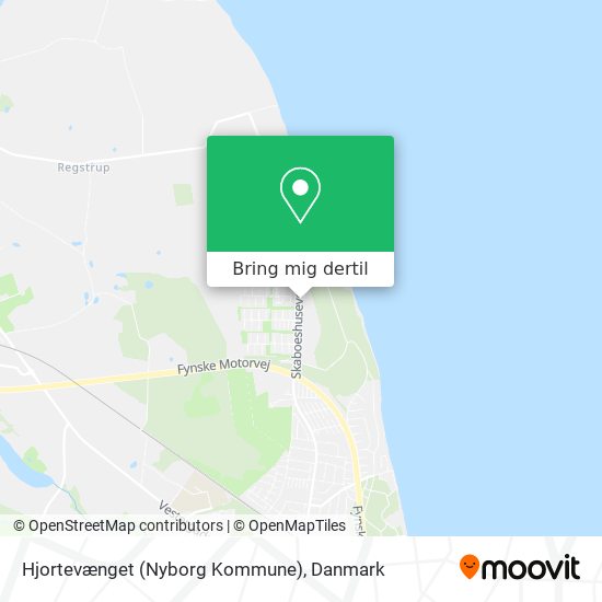 Hjortevænget (Nyborg Kommune) kort