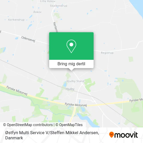 Østfyn Multi Service V / Steffen Mikkel Andersen kort