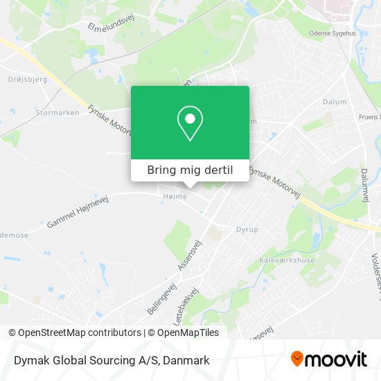 Dymak Global Sourcing A/S kort