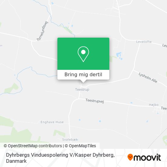 Dyhrbergs Vinduespolering V / Kasper Dyhrberg kort