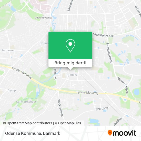 Odense Kommune kort