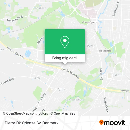 Pierre.Dk Odense Sv kort