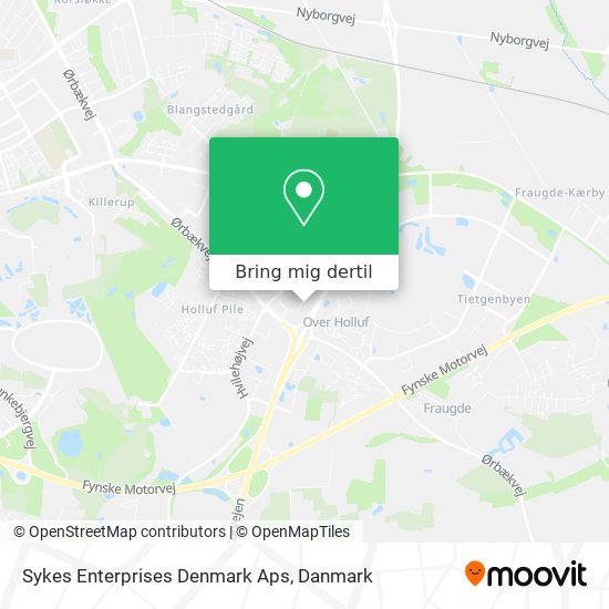 Sykes Enterprises Denmark Aps kort