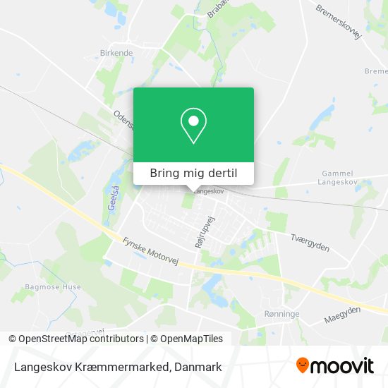 Langeskov Kræmmermarked kort