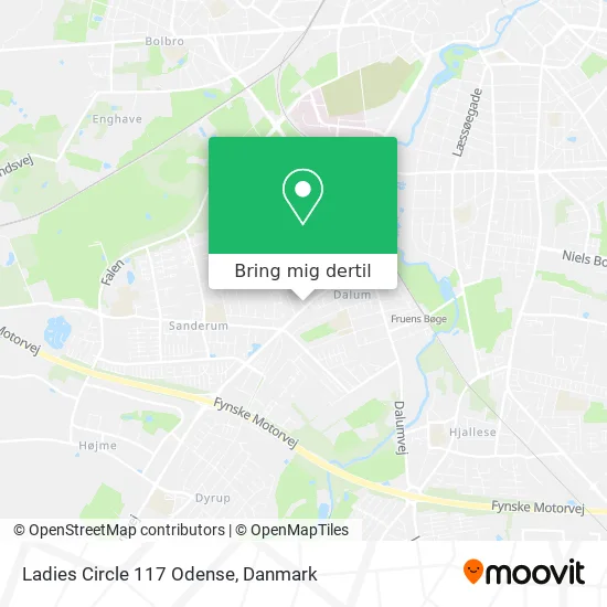 Ladies Circle 117 Odense kort