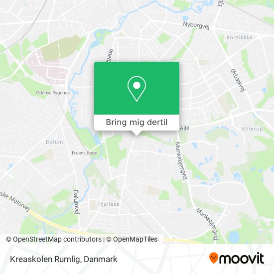 Kreaskolen Rumlig kort