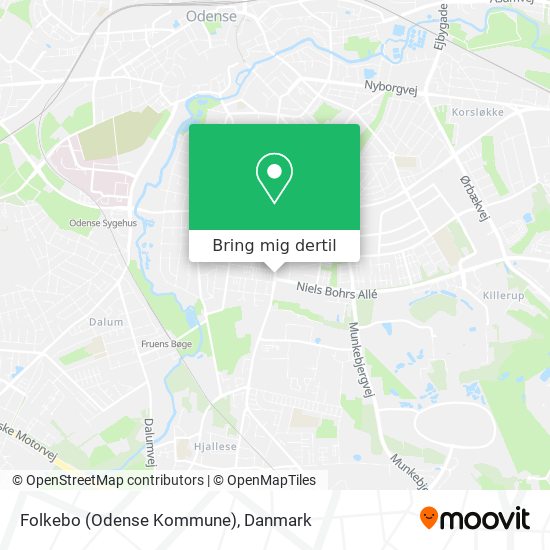 Folkebo (Odense Kommune) kort