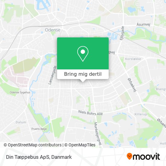 Din Tæppebus ApS kort